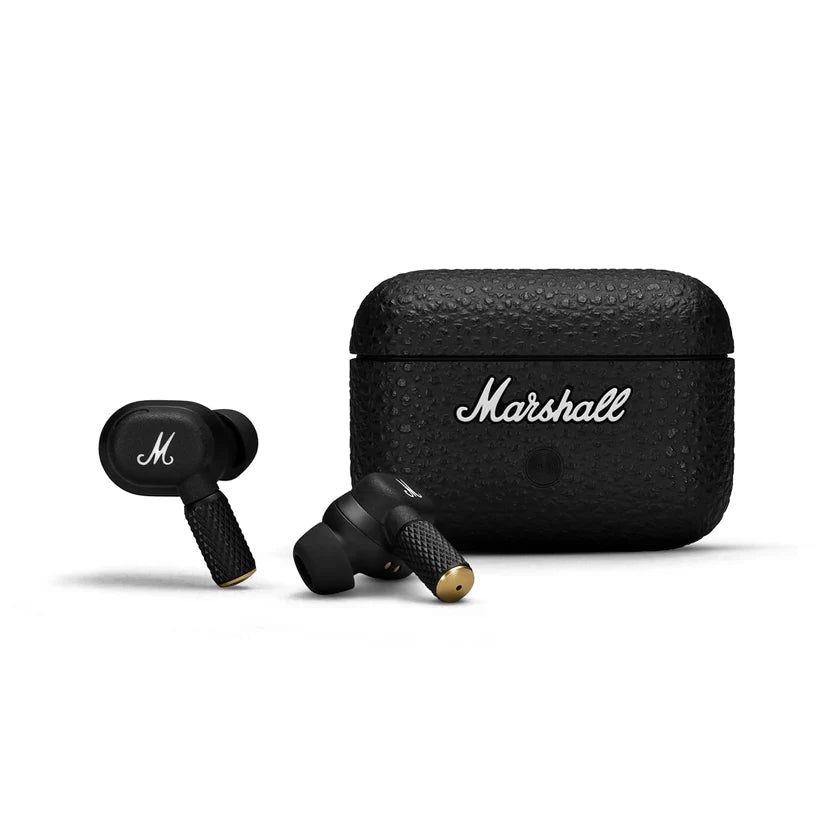 True Wireless Active Noise Cancelling Bluetooth Headphones, Earbuds, 30 Hours Playtime – Black