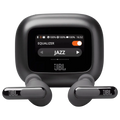 Live Beam 3 TWS Earbuds with Adaptive Noise Cancellation (IP55 Waterproof & Dustproof, Touchscreen Display, Black)