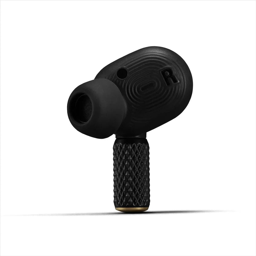 True Wireless Active Noise Cancelling Bluetooth Headphones, Earbuds, 30 Hours Playtime – Black